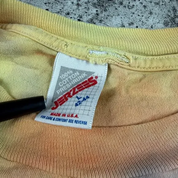 Vintage Egypt Tye Dye Shirt Size Large USA Made - Picture 3 of 7